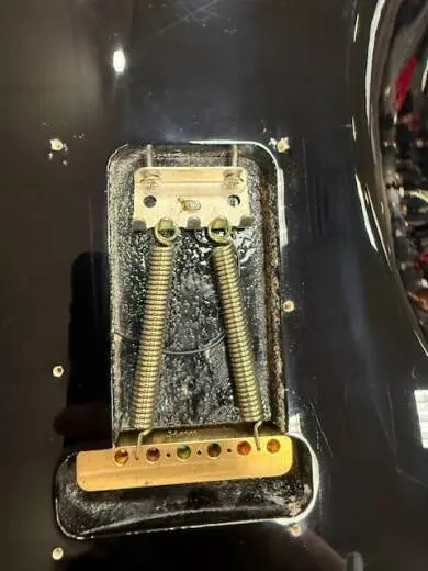 Modded Squier CV50s Strat Black 2